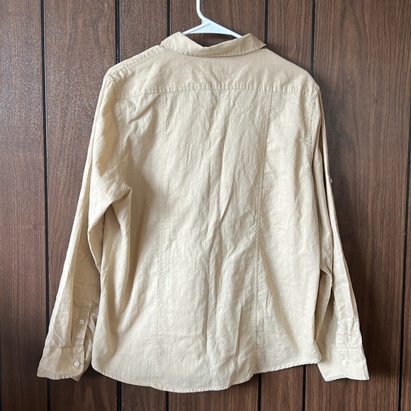 NorthCrest Classic | Cream Button Down Women’s Size XL Lagenlook Layerin… - Picture 7 of 8
